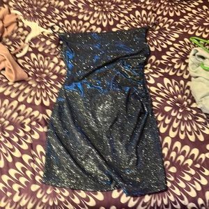 Blue sparkly to go out dress